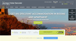 Desktop Screenshot of en.hoteljauregui.com